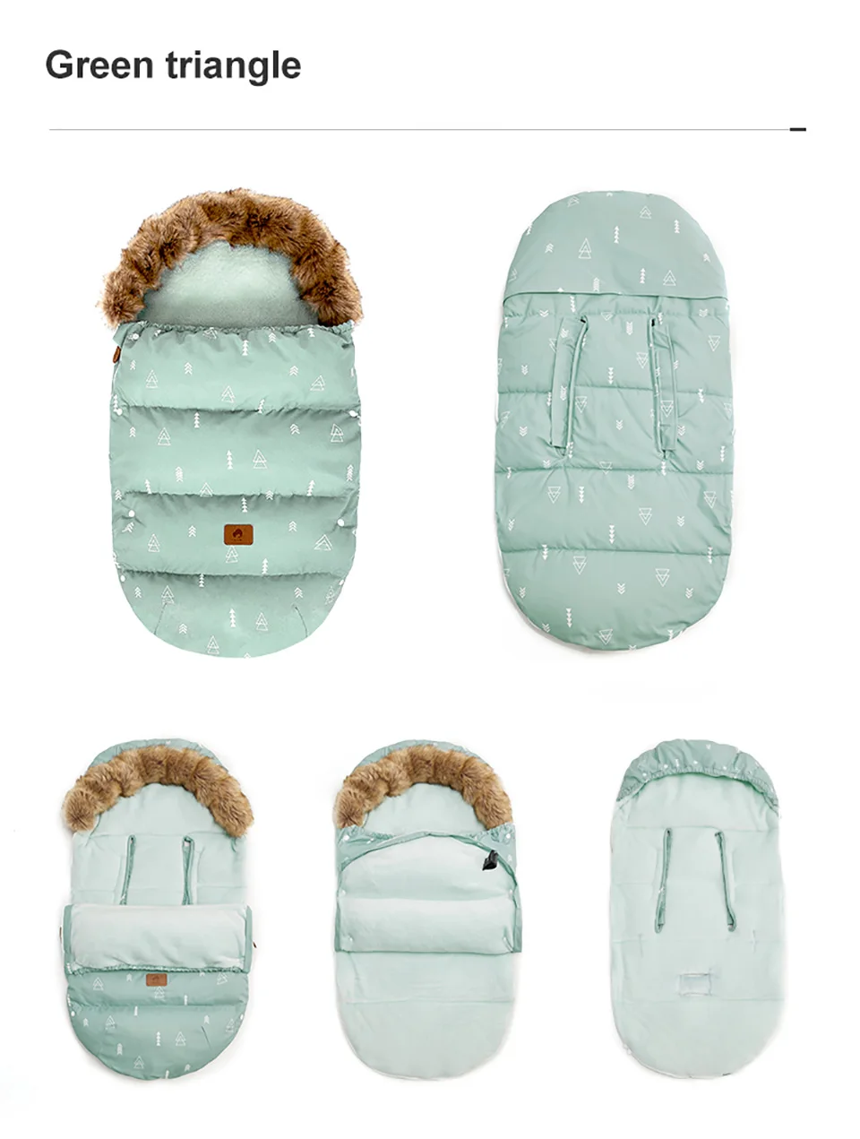 0-24Months Baby Carriage Sack Winter Warm Thicker Envelope For Discharge Stroller Footmuff Universal Pram Cover