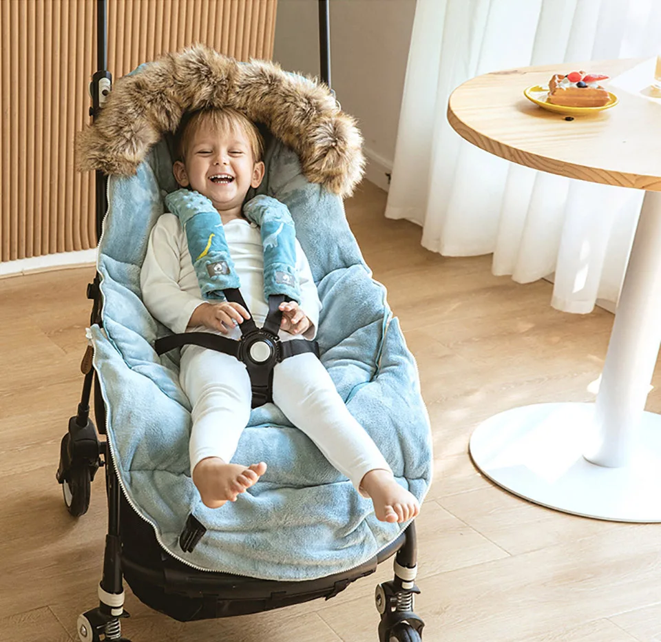 0-36 Months Baby Stroller Footmuff Removable Winter Warm Thicker Envelope For Discharge Universal Pram Baby Stroller 0-36 Months Baby Stroller Footmuff Removable Winter Warm Thicker Envelope For Discharge Universal Pram Baby Stroller