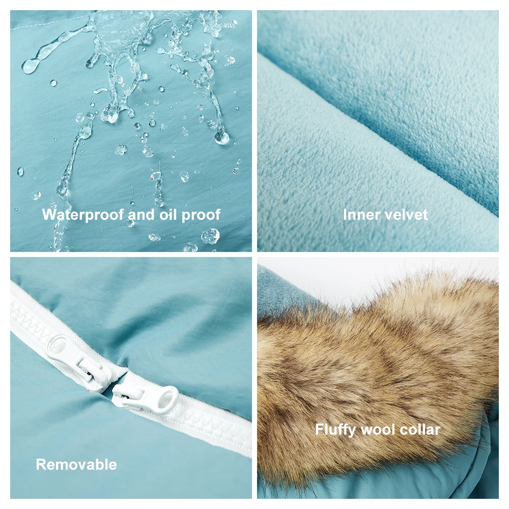 0-36 Months Baby Stroller Footmuff Removable Winter Warm Thicker Envelope For Discharge Universal Pram Baby Stroller 0-36 Months Baby Stroller Footmuff Removable Winter Warm Thicker Envelope For Discharge Universal Pram Baby Stroller