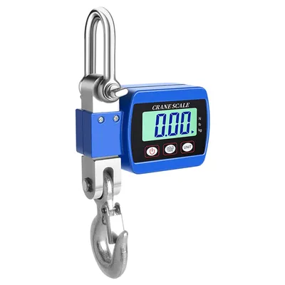 0.05-500kg LCD Digital Scale Crane Scale Portable Industrial Electronic Scale Heavy Duty Weight Hook-Hanging Scale