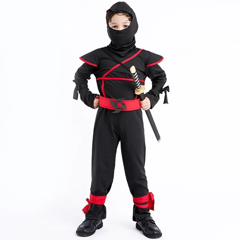 1: 1 Ninja Set Halloween Children's Japanese Samurai Cos Toy Knife Set Dagger Dart Toy Model Gift Collection Bizarre Toy