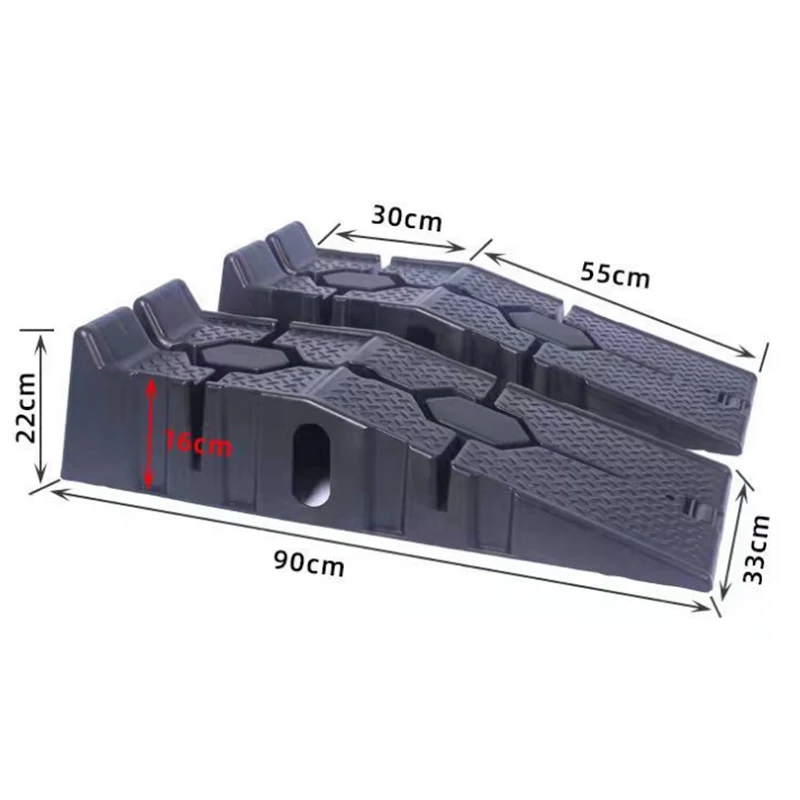 1 Pair Black 2500kg Heavy Car Ramps 900 Mm Long Anti-Slip Working Ramp Car Oil Changing Repair Maintenance Jacket Lift 1 Pair Black 2500kg Heavy Car Ramps 900 Mm Long Anti-Slip Working Ramp Car Oil Changing Repair Maintenance Jacket Lift