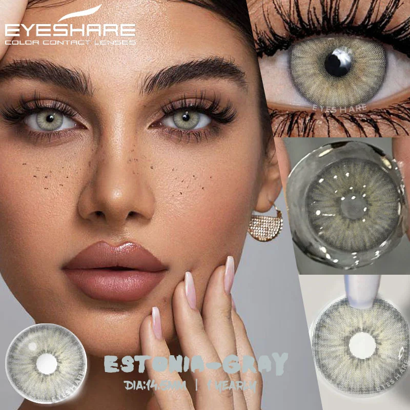 1 Pair Colorful Contact Lenses for Eyes Fashion Blue Eye Lenses Green Lenses Gray Eye Contacts Yearly Lens Eye Contact 1 Pair Colorful Contact Lenses for Eyes Fashion Blue Eye Lenses Green Lenses Gray Eye Contacts Yearly Lens Eye Contact