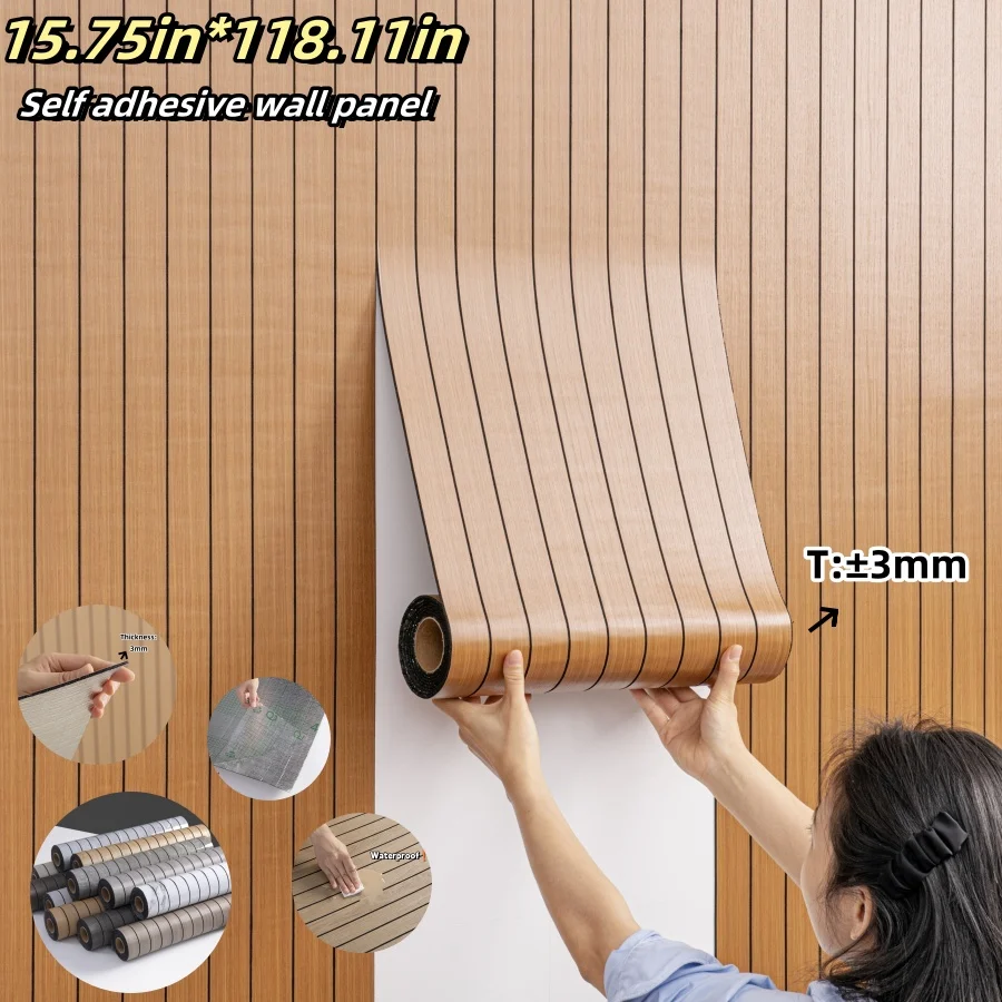 1 Roll Self-Adhesive Wall Panel Sxp Foam Stickers Peel and Stick 3D Wall Sticker Easy to DIY Suitable for Ceiling 1 Roll Self-Adhesive Wall Panel Sxp Foam Stickers Peel and Stick 3D Wall Sticker Easy to DIY Suitable for Ceiling