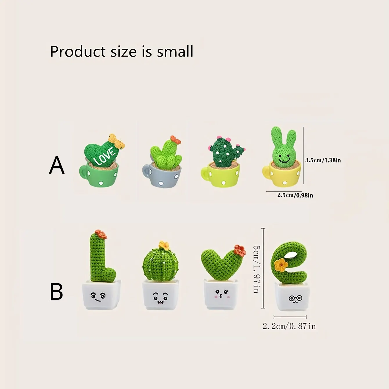 1 Set Of 4 Resin Succulent Cactus Mini Green Plant Car Office Home Living Room Crafts 1 Set Of 4 Resin Succulent Cactus Mini Green Plant Car Office Home Living Room Crafts