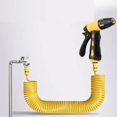 10-30 Meter Telescopic Water Pipe with High-pressure Nozzle Car Washing Tool Set Extension Hose Water Hose for Pressure
