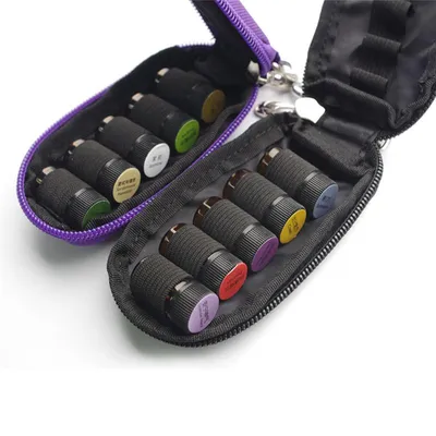 10 Bottles Capacity Essential Oil Pouch 10 Bottles Capacity Essential Oil Pouch