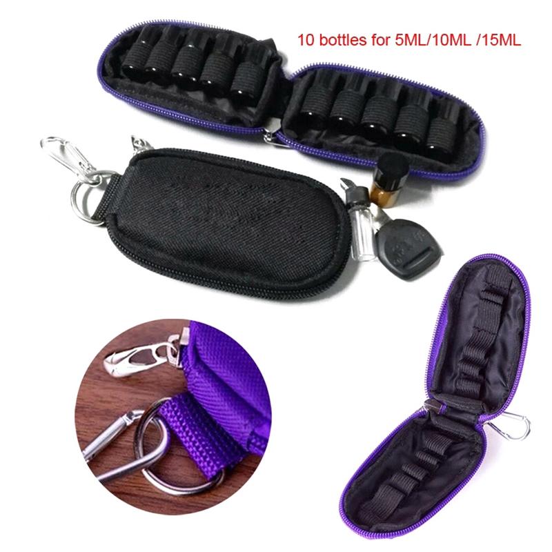 10 Bottles Capacity Essential Oil Pouch 10 Bottles Capacity Essential Oil Pouch