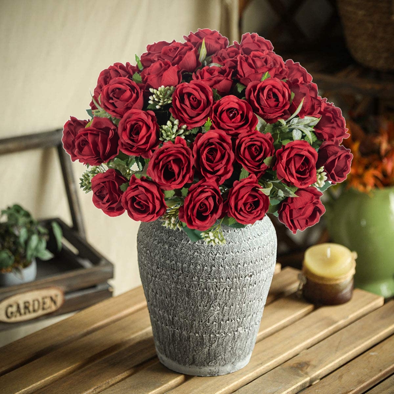 10 Heads Artificial Rose Bouquet 10 Heads Artificial Rose Bouquet