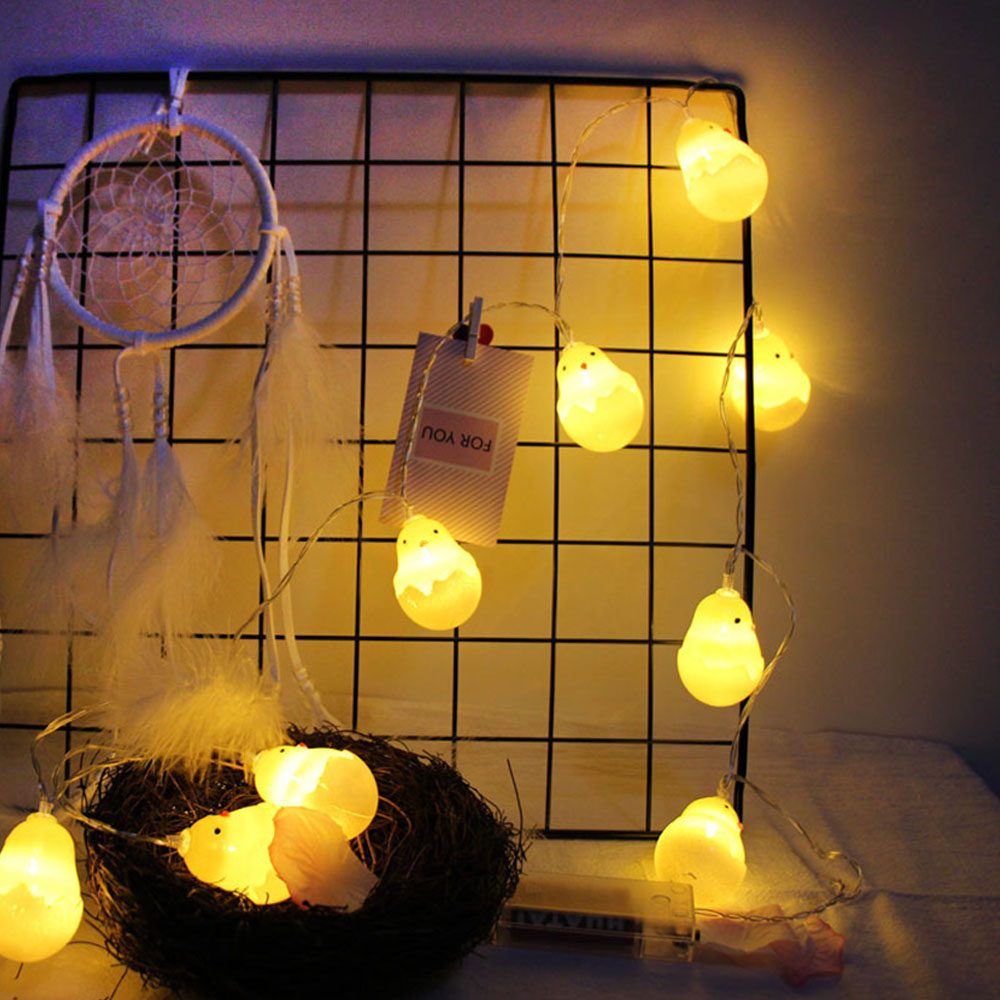 10 LED Easter Egg String Lights 10 LED Easter Egg String Lights