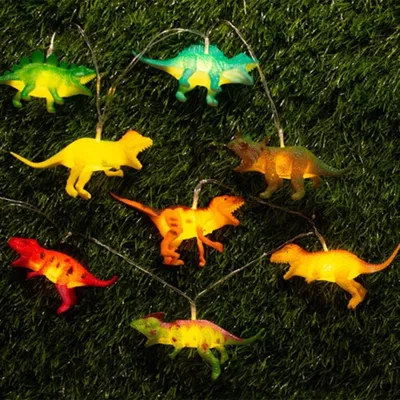 10 LEDs Dinosaur Fairy Lights 10 LEDs Dinosaur Fairy Lights