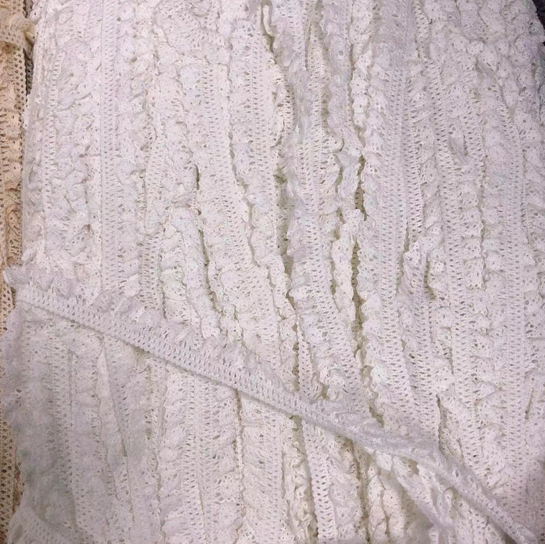 10 Meters Elastic Cotton Lace Trim
