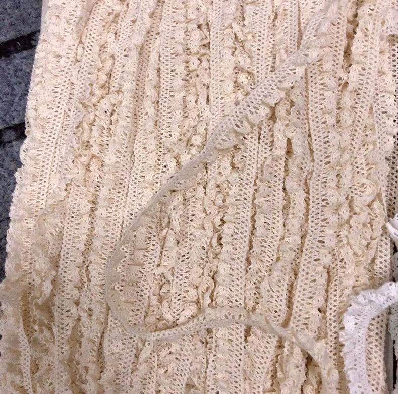 10 Meters Elastic Cotton Lace Trim