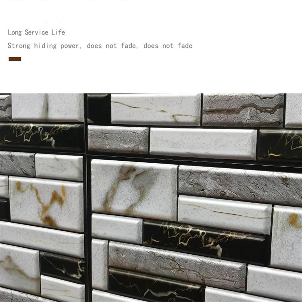 10 pcs Tile Wall Sticker Self Adhesive Home Decor 3D PVC sticker Covers For Kitchen Cupboard Bathroom Waterproof 10 pcs Tile Wall Sticker Self Adhesive Home Decor 3D PVC sticker Covers For Kitchen Cupboard Bathroom Waterproof
