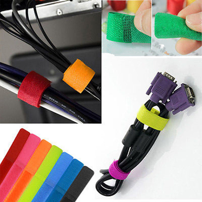 10 Pieces Cable Management Holder 10 Pieces Cable Management Holder