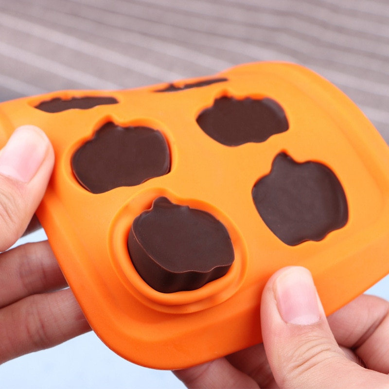 10 Slot Silicone Pumpkin Mold 10 Slot Silicone Pumpkin Mold