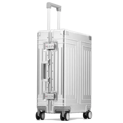 100% Aluminum-Magnesium Alloy Travel Suitcase Rolling Luggage 20/24/28 inch Trolley Luggage Carry-On Cabin Suitcase 100% Aluminum-Magnesium Alloy Travel Suitcase Rolling Luggage 20/24/28 inch Trolley Luggage Carry-On Cabin Suitcase
