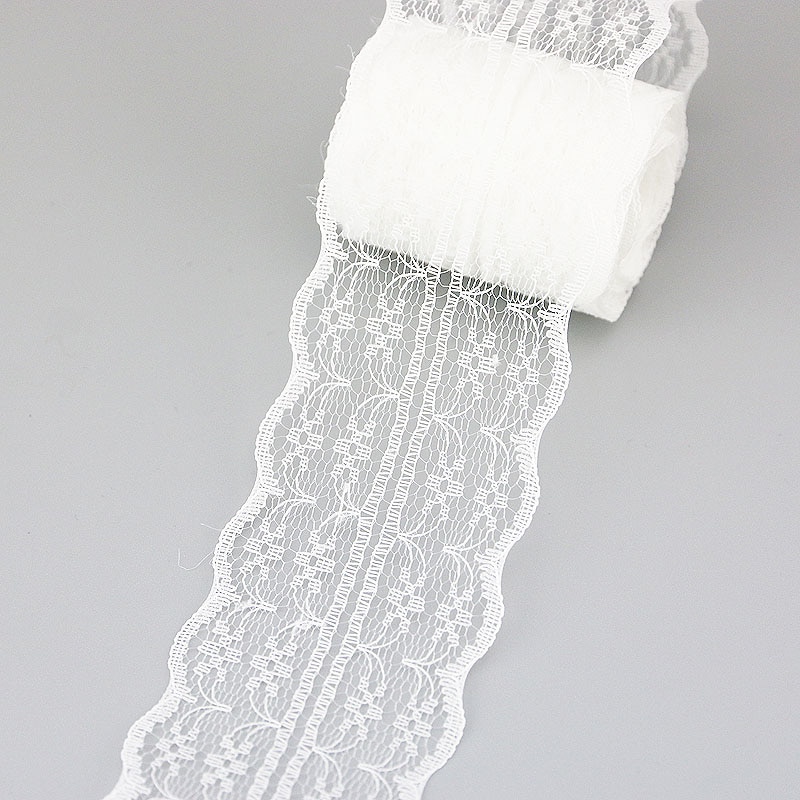 100% Cotton Lace Ribbon (5 Yards) 100% Cotton Lace Ribbon (5 Yards)