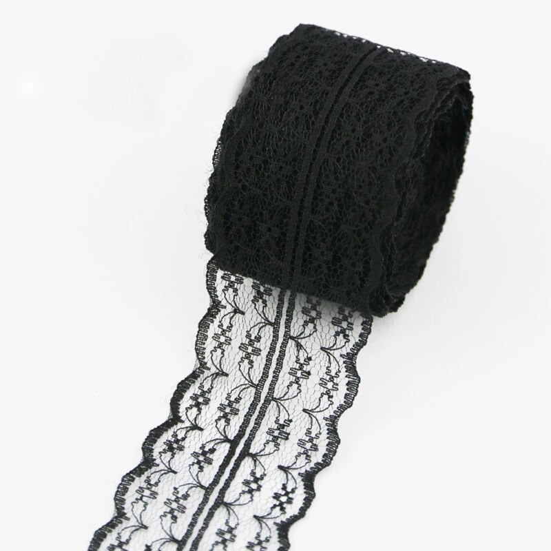 100% Cotton Lace Ribbon (5 Yards)