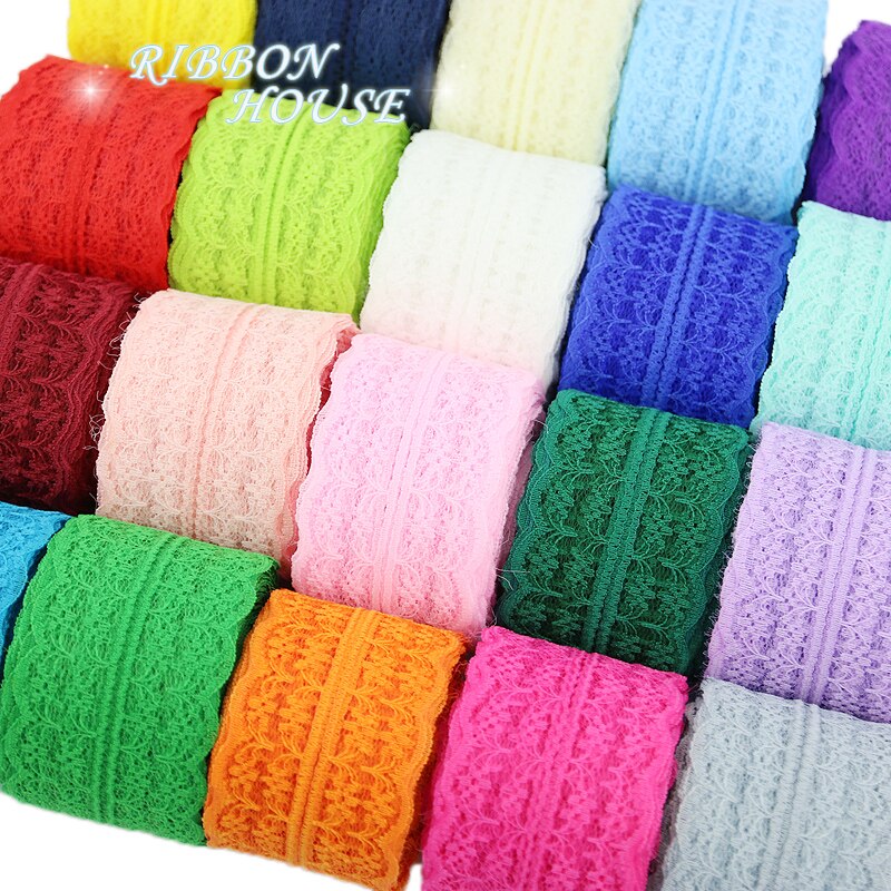 100% Cotton Lace Ribbon (5 Yards)