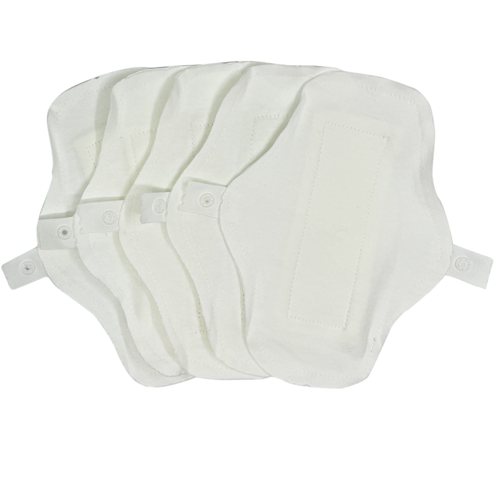 100% Cotton Reusable Pant Liners (5pcs)