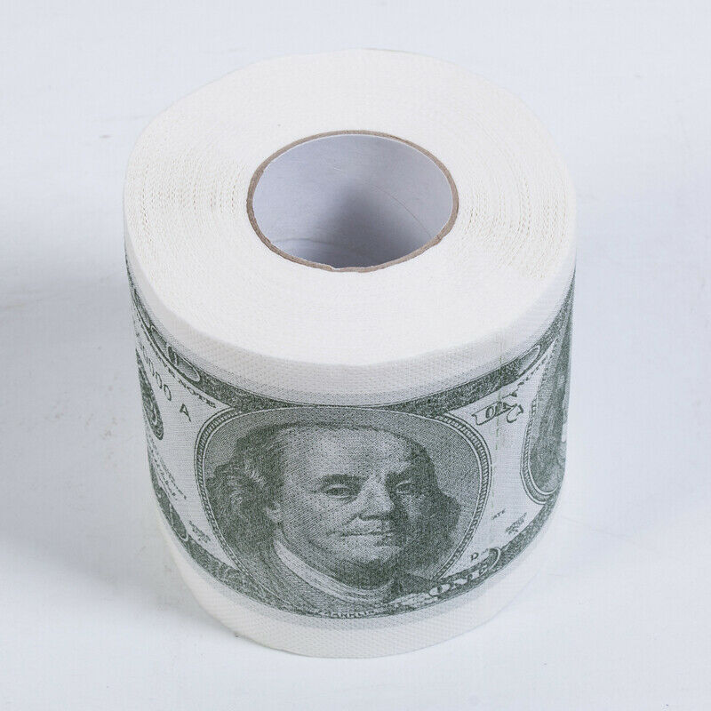 100 Dollar Bill Toilet Paper Bathroom Tissue 100 Dollar Bill Toilet Paper Bathroom Tissue