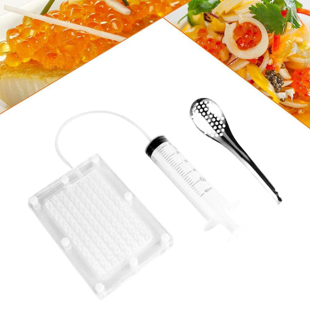 100 Hole Caviar Maker Kit with Strainer