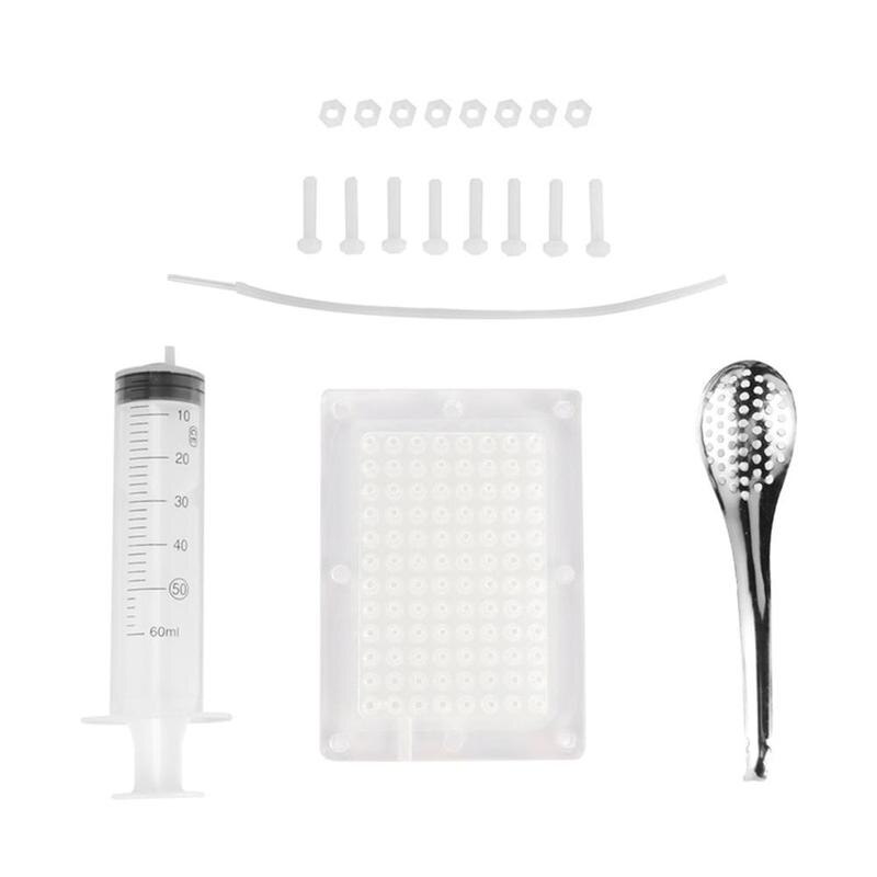 100 Hole Caviar Maker Kit with Strainer 100 Hole Caviar Maker Kit with Strainer