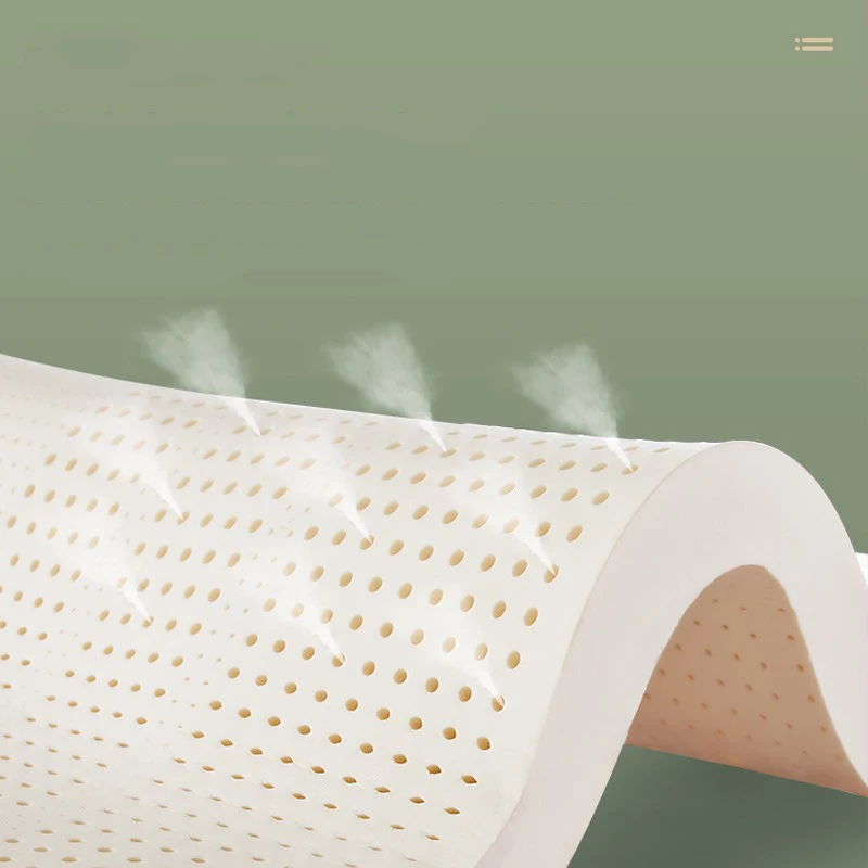 100% Natural Latex Mattress Real Latex Liquid Mattress Home Single Double Mats with Cover Top Luxury Latex Mattress