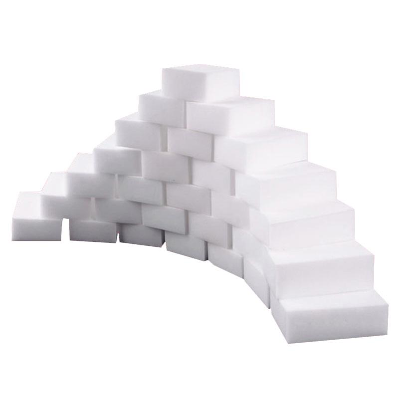 100 pcs Melamine Sponge Magic Sponge Eraser Melamine Cleaner for Kitchen Office Bathroom Home Nano Cleaning Sponges