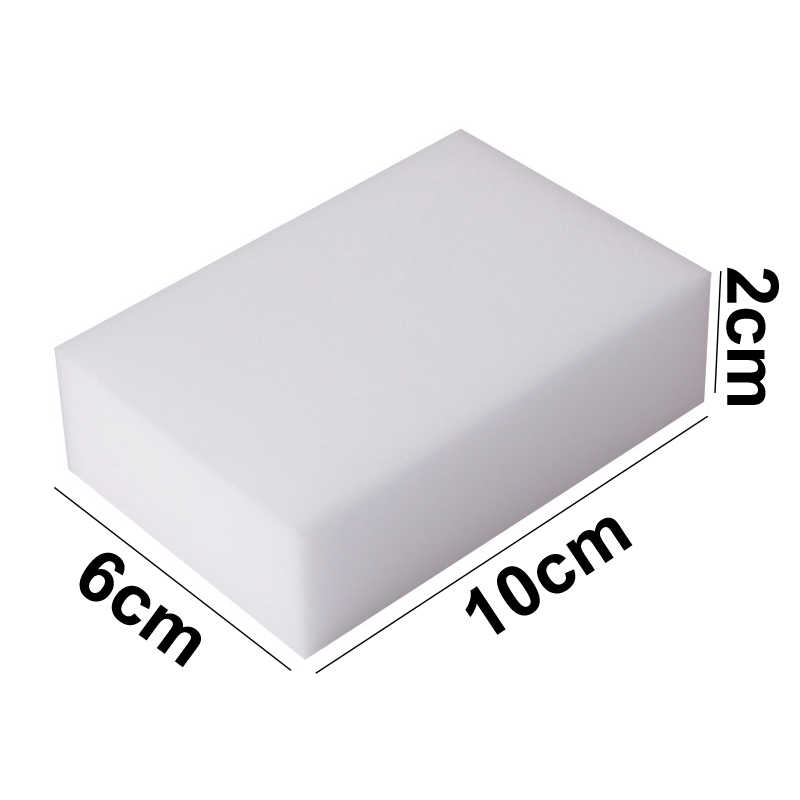 100 pcs Melamine Sponge Magic Sponge Eraser Melamine Cleaner for Kitchen Office Bathroom Home Nano Cleaning Sponges