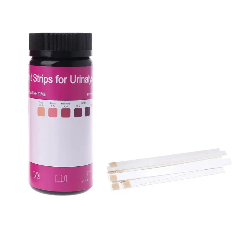 100 Pieces Keto Test Strips for Ketogenic Atkins and Paleo Diets Ketosis Home Urinalysis Weight Lose Analysis Durable