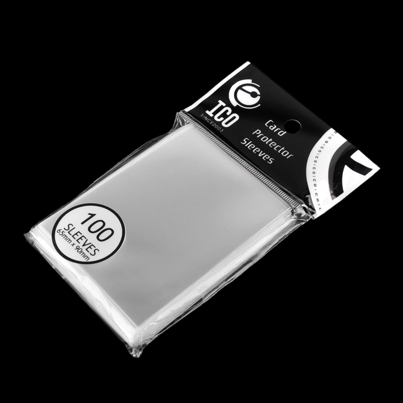 100 Pieces Transparent Card Sleeves 100 Pieces Transparent Card Sleeves