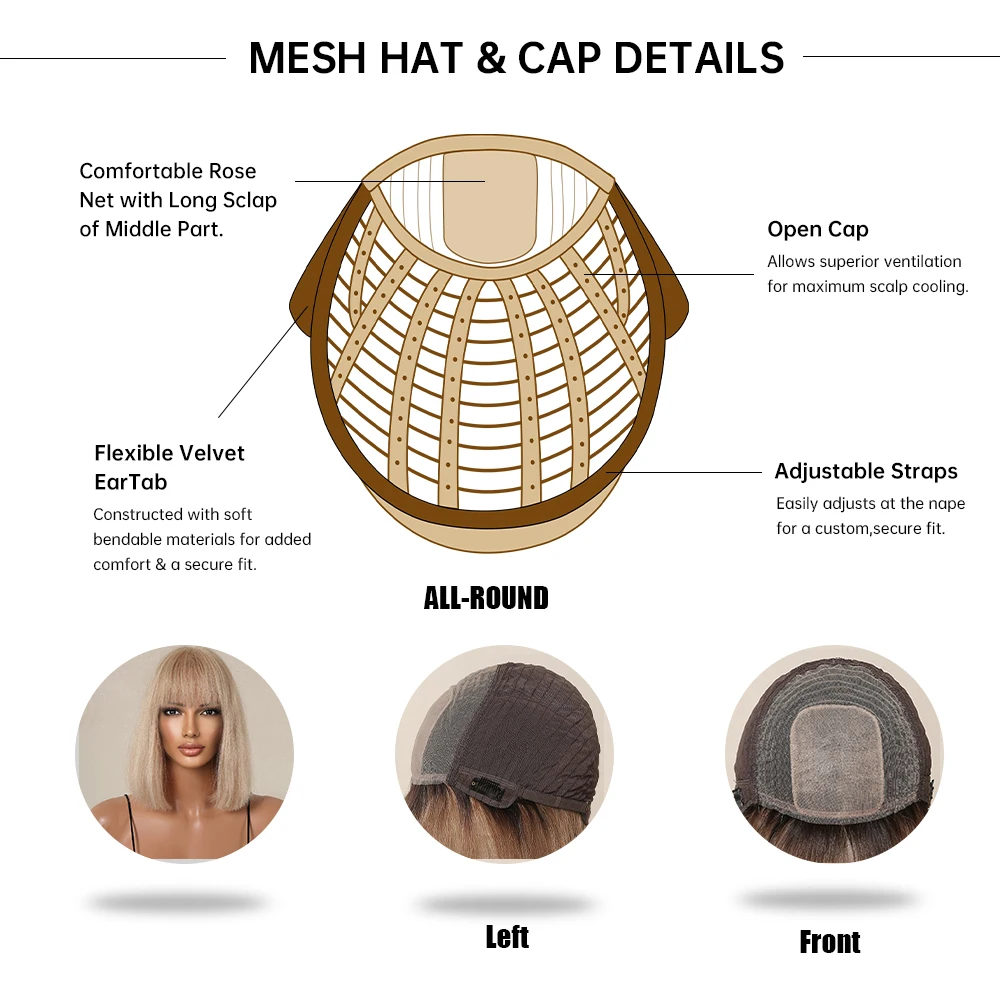 100% Remy Human Hair Honey Blonde Short Straight Bob Wigs with Bangs Human Hair Wig Machine Made 10inches Wig for Women 100% Remy Human Hair Honey Blonde Short Straight Bob Wigs with Bangs Human Hair Wig Machine Made 10inches Wig for Women