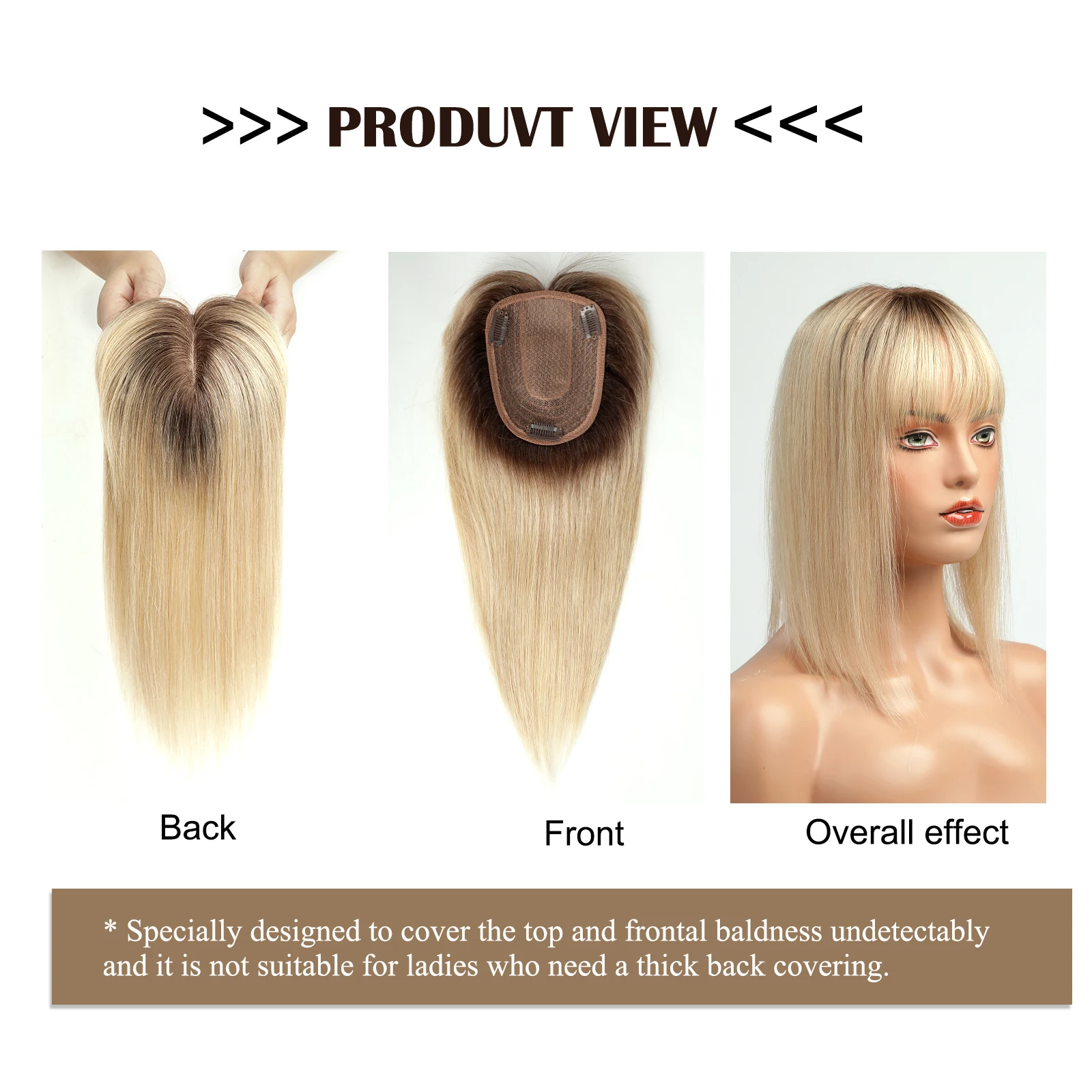 100% Remy Human Hair Toppers with Bangs Platinum Blonde Ombre Human Hair Pieces for Women Thin Hair Silk Base Clip in 100% Remy Human Hair Toppers with Bangs Platinum Blonde Ombre Human Hair Pieces for Women Thin Hair Silk Base Clip in