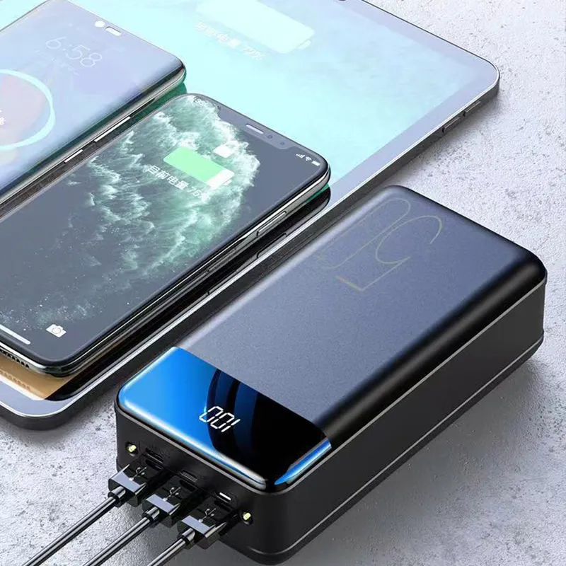 100000mAh Large Capacity Power Bank Mobile Phone Super Fast Charging Mobile Power Tablet Mobile Computer External Power
