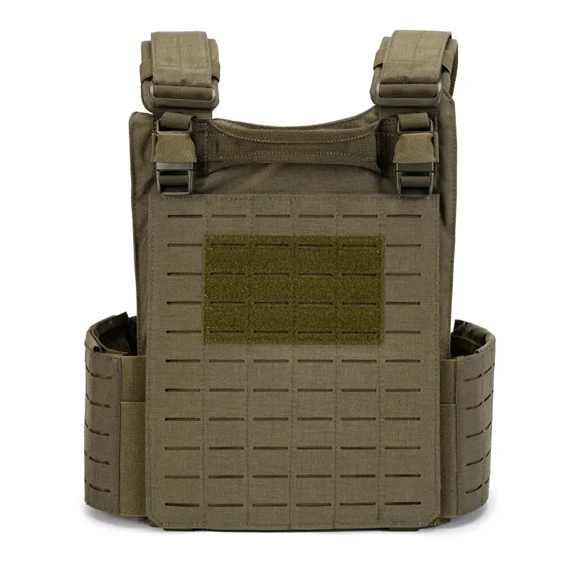 1000d Nylon Chaleco Tactico Vest Ranger-Green Tactical Gear 25x30cm Plate Carrier Molle Tactical Vest for Outdoor