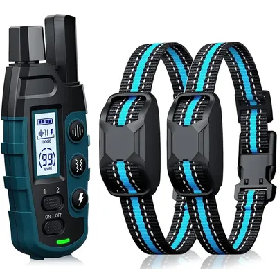 1000M Remote Pet Dog Training Collar IP67 Waterproof Shock Vibration Rechargeable Collar Pet Trainer Anti Bark Stop For 1000M Remote Pet Dog Training Collar IP67 Waterproof Shock Vibration Rechargeable Collar Pet Trainer Anti Bark Stop For