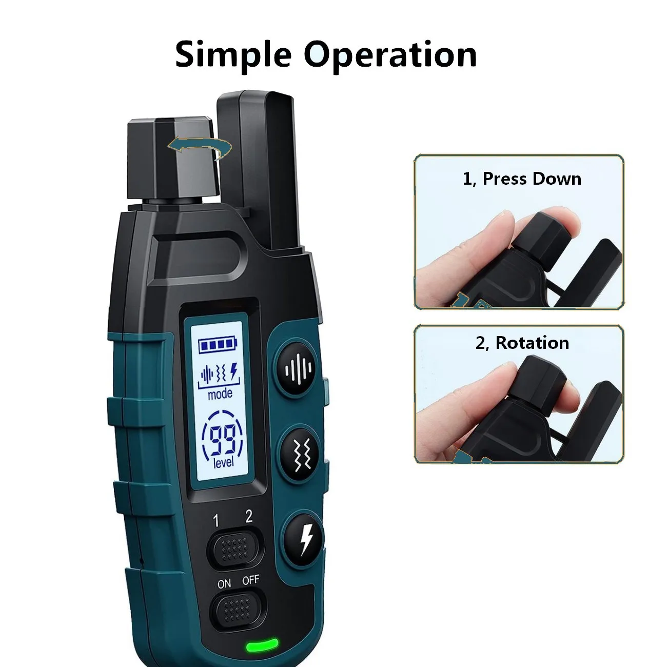 1000M Remote Pet Dog Training Collar IP67 Waterproof Shock Vibration Rechargeable Collar Pet Trainer Anti Bark Stop For 1000M Remote Pet Dog Training Collar IP67 Waterproof Shock Vibration Rechargeable Collar Pet Trainer Anti Bark Stop For