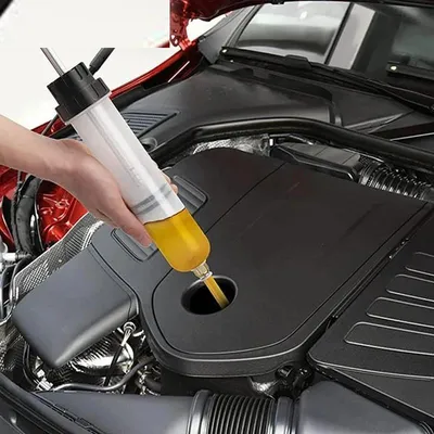 100/200/500/1500ml Car Engine Oil Change Syringe Bottle Transfer Automotive Fuel Extraction Pump Hand Tool Oil