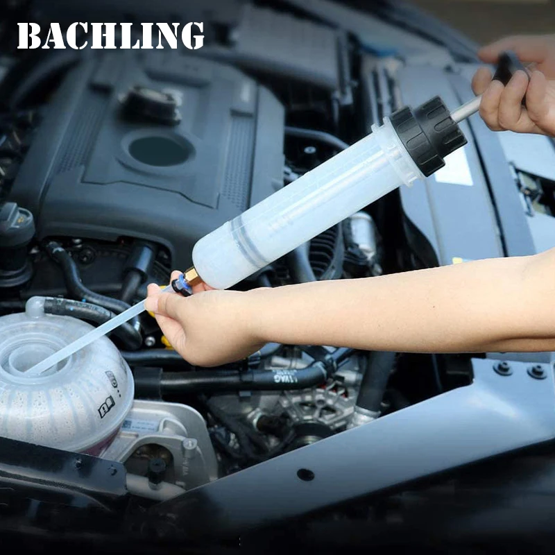 100/200/500/1500ml Car Engine Oil Change Syringe Bottle Transfer Automotive Fuel Extraction Pump Hand Tool Oil