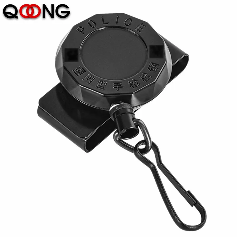 100CM Anti Lost Easy To Pull Buckle Military Gun Rope Keychain Keyring Steel Wire Rope High Resilience Retractable Key