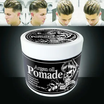 100g Strong Hold Hair Gel Wax For Hair Men Long lasting Dry Stereotypes Type Hair Balsam Oil Wax For Hair Styling Edge