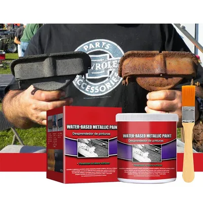 100ml Auto Anti Rust Paste Water-based Metal Surfaces Repair Rust Remover Car Chassis Rust Converter for Car Cleaning