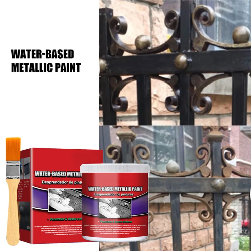 100ml Auto Anti Rust Paste Water-based Metal Surfaces Repair Rust Remover Car Chassis Rust Converter for Car Cleaning