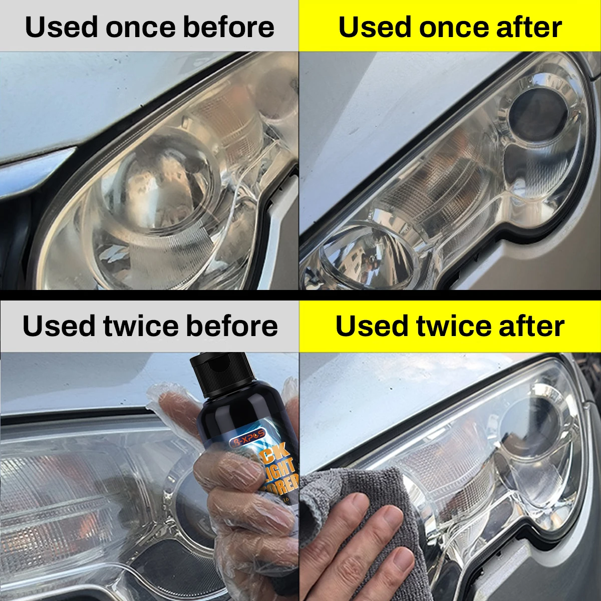100ml Headlight Restoration Polishing Headlamp Scratch Remover Repair Cleaning Paste Remove Oxidation Headlight Polish