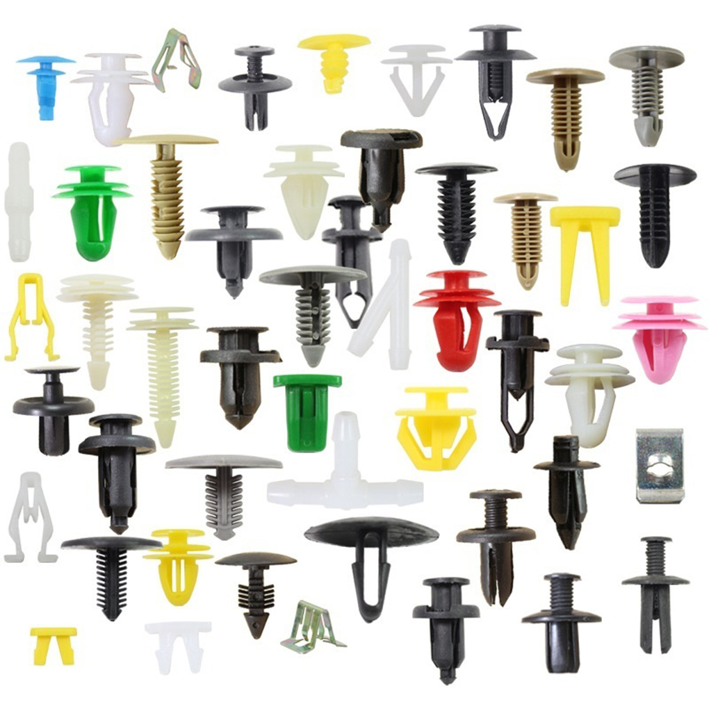 100Pcs Car Clips Fastener Screws Bumper Interior Decoration Auto Plastic Random Mixing Universal Plastic 100Pcs Car Clips Fastener Screws Bumper Interior Decoration Auto Plastic Random Mixing Universal Plastic