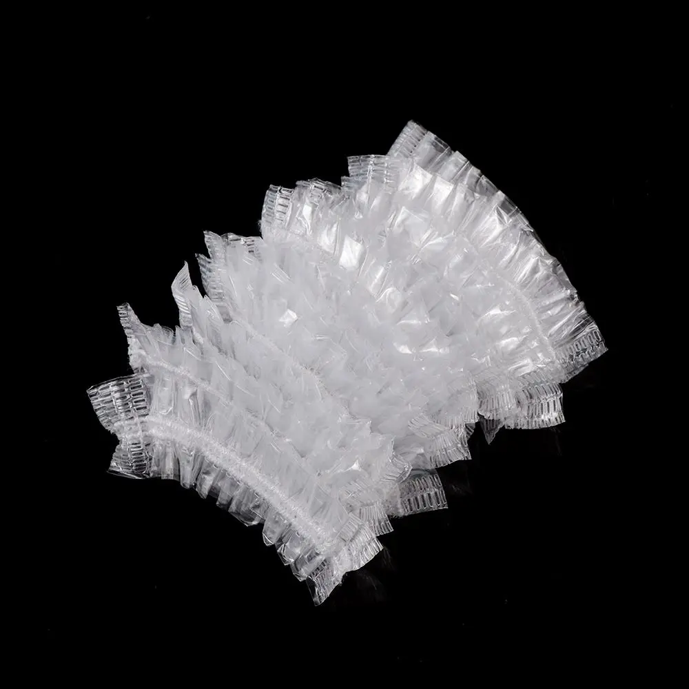 100Pcs Disposable Waterproof Ear Cover Transparent Elastic Bath Shower Salon Dyeing Hair Ear Protector Cover Hair 100Pcs Disposable Waterproof Ear Cover Transparent Elastic Bath Shower Salon Dyeing Hair Ear Protector Cover Hair