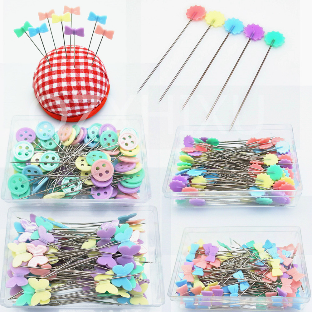 100Pcs Dressmaking Pins Embroidery Patchwork Pins Accessories Tools Sewing Needle DIY Sewing Accessories Stainless Steel 100Pcs Dressmaking Pins Embroidery Patchwork Pins Accessories Tools Sewing Needle DIY Sewing Accessories Stainless Steel