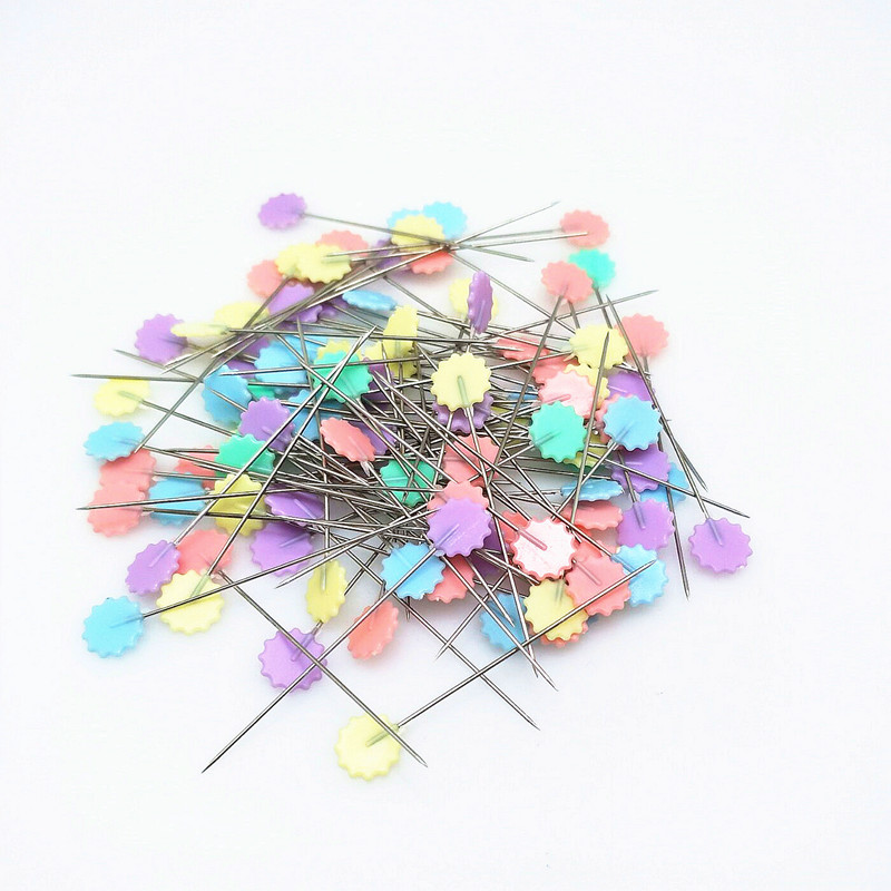 100Pcs Dressmaking Pins Embroidery Patchwork Pins Accessories Tools Sewing Needle DIY Sewing Accessories Stainless Steel 100Pcs Dressmaking Pins Embroidery Patchwork Pins Accessories Tools Sewing Needle DIY Sewing Accessories Stainless Steel